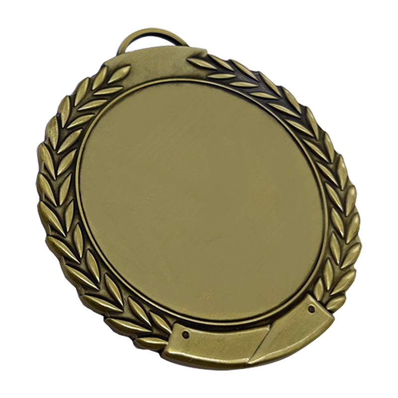 パーソナライズされたカスタムロゴ昇華銅ブランクメダル