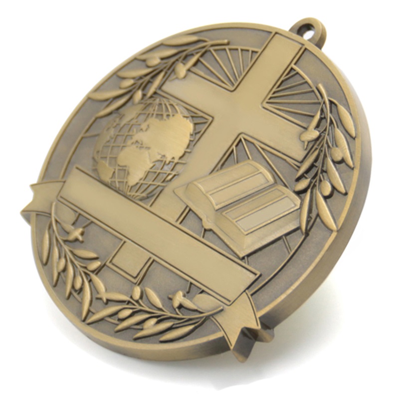 信仰記念 アンティーク金メダル カスタムファクトリー