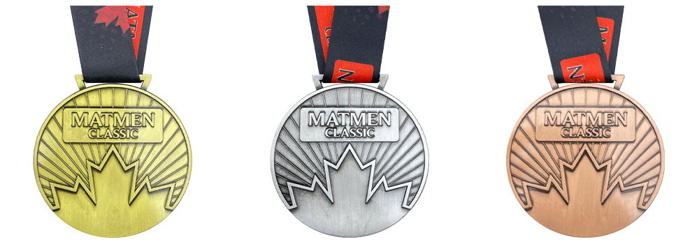 metal karate medal